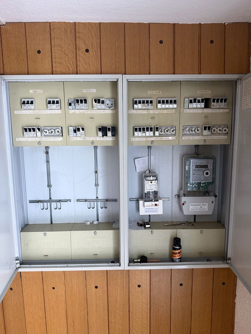 Zählerschrank mit vier Zählerplätzen